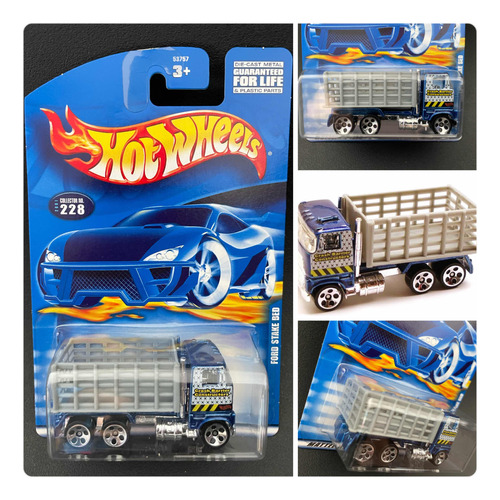 Hot Wheels Ford Stake Bed Del Año 2000