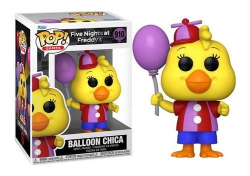 Funko Pop 910 - Balloon Chica (five Nights At Freddys)