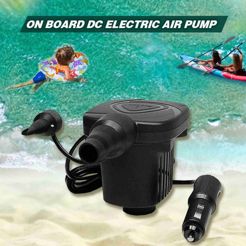 Minibomba De Coche Dc, Eléctrica Portátil, 12 V, Inflado Par