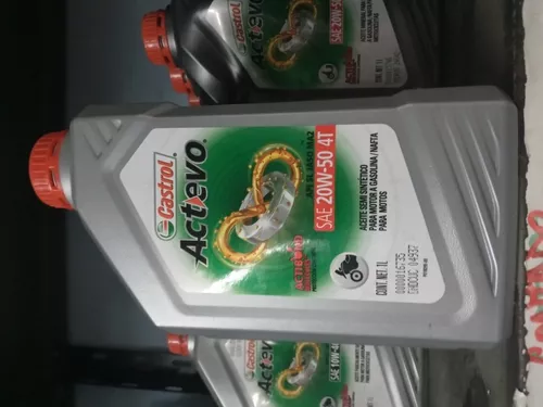 Aceite Castrol 10w40 Actevo Part 1 Unidad Semi-sintético