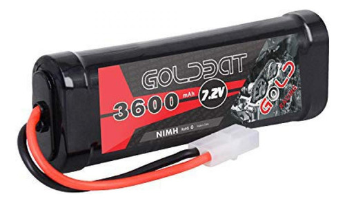 Bateria Goldbat 3600mah 7.2v Nimh Rc Con Conector Tamiya