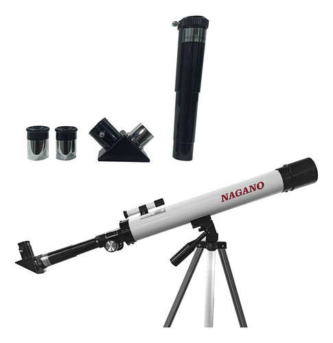 Telescópio Refração Astronômico 50x600mm -100x Com Tripé