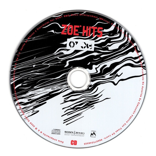 Zoe - Hits 01 - 06 - Disco Cd + Dvd (19 Canciones)