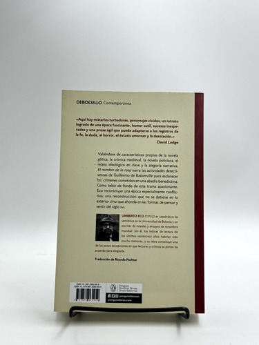 Nombre De La Rosa, El (arg) - Umberto Eco