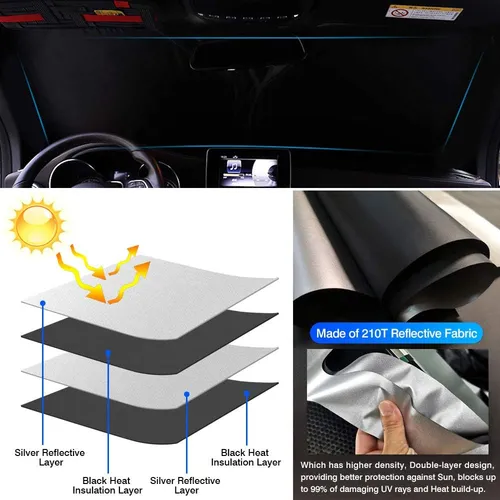Kust Parasol Para Parabrisas Para Toyota Chr Ch-r, Cubierta