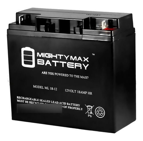 Bateria Para Ups Apc Sua3000 Mighty Max Battery 12v 18ah