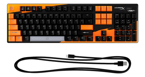 Hyperx Alloy Origins Edición Naruto Teclado Mecánico Gaming (Reacondicionado)