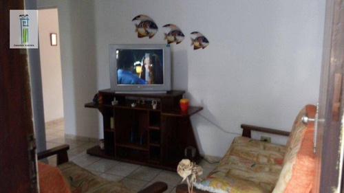 Imagem 5 de 12 de Apartamento Com 2 Dormitórios À Venda, 90 M² Por R$ 266.000,00 - Canto Do Forte - Praia Grande/sp - Ap0248