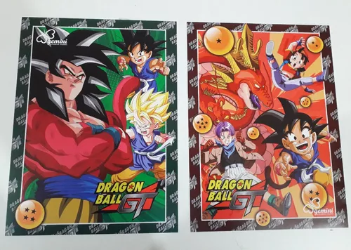 Álbum de figurinhas DRAGON BALL Z e DRAGON BALL GT - COMPLETO - Escorrega o  Preço