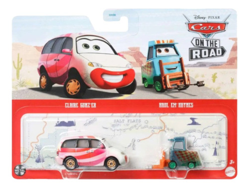 Disney Pixar Cars On The Road Claire Gunz'er & Haul Em' Hayn