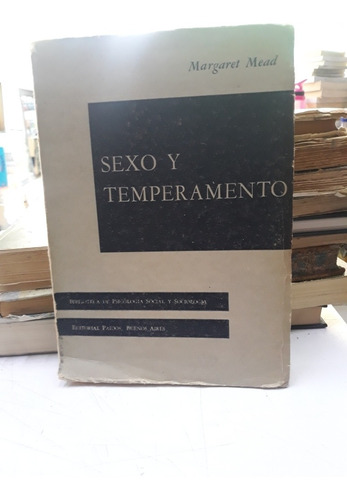 Libro Sexo Y Temperamento