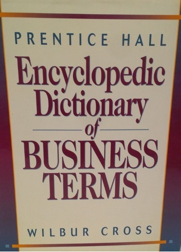 Business Terms Diccionario Negocios Prentice Hall Tapa Dura