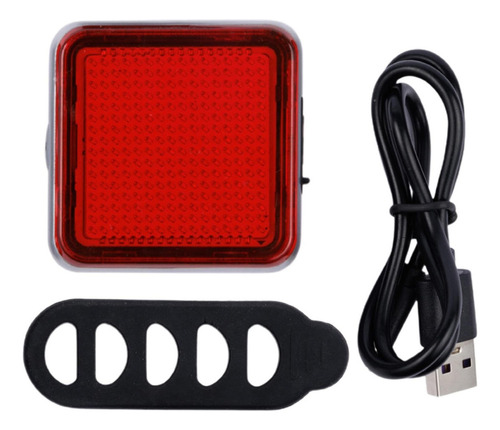 Luz Trasera Ciclo Recargable,rápida Sensor Freno Inteligente