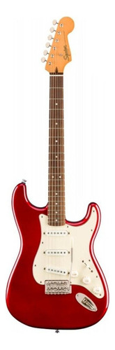 Guitarra elétrica Squier by Fender Classic Vibe Stratocaster '60s de  nato candy apple red brilhante com diapasão de louro indiano