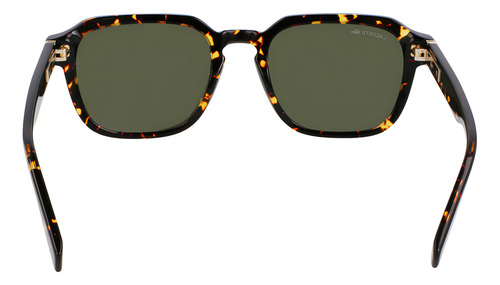 Lentes De Sol Lacoste Hombre L6046s-5220-230 Havana Oscuro Diseño Solid Tint