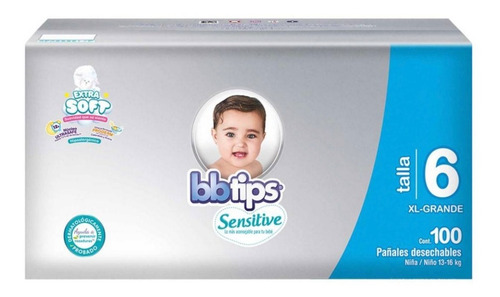 Bbtips Etapa 6 Sensitive 100 Pzas 12h De Protección 6 Sin Género