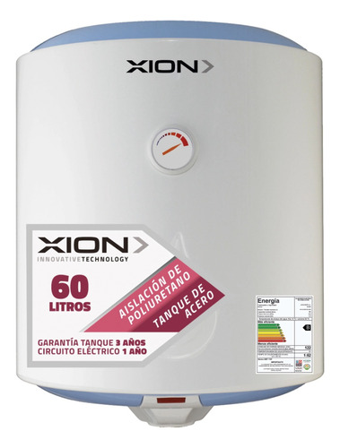 Termotanque Calefon Xion 60 Litros Xi-cal60 Acero Fama