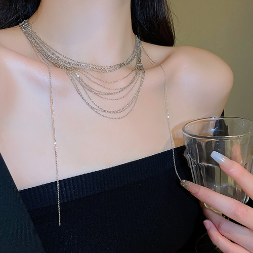 Collar De Cadena Multicapa