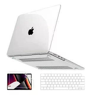 Funda Anban Para Macbook Pro 14 M1 Pro/max +c/tec Clear