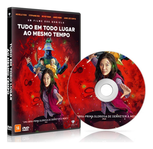 Dvd Tudo Em Todo O Lugar Ao Mesmo Tempo (2022)