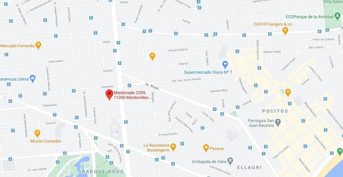 Imagen 14 de 14 de Apartamento Parque Rodó - 2 Dormitorios, 1 Baño Y Parrillero