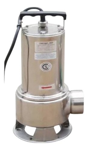 Bomba Desagote Cloacal Czerweny Wq2.2b - 3 Hp Tri 380v Inox Color Plateado