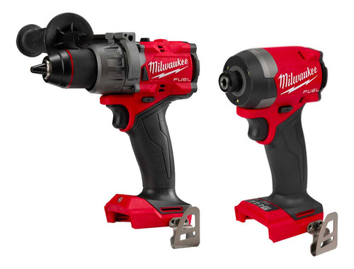 Rotomartillo M18 Bl Milwaukee + Atornillador De Impacto +bat Color Rojo