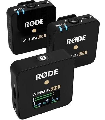 Rode Wireless Go Ii 2-person Microfono System/record 2.4ghz