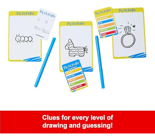 Juego De Mesa Y Dibujo Mattel Games Pictionary Para