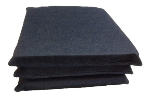 Almohadón Para Silla De Jean Denim Cubresillas 40x40 Cierre