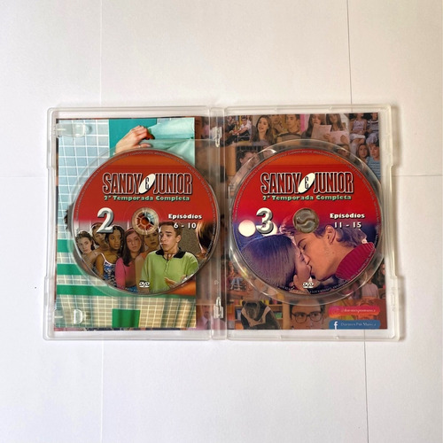 Dvd Sandy E Junior Seriado Segunda Temporada Completa 10 Dis