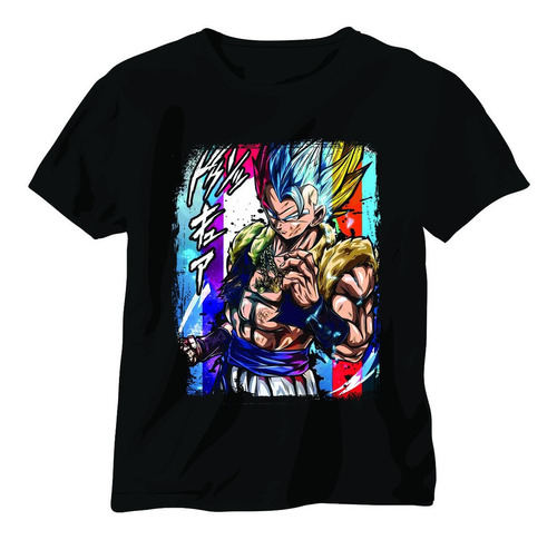 Polera Estampada Dragon Ball - Gogeta - Dtf