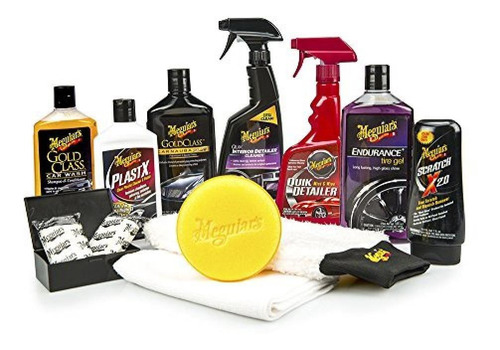 Kit Completo De Cuidado De Automóviles De Meguiar