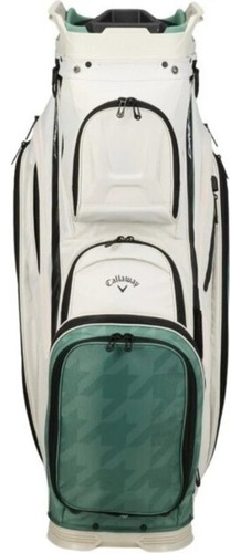 Golf Center // Bolsa Callaway Cart Org 14 Khaki/jade/houns Color Blanco/verde