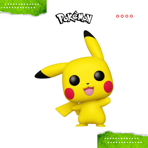 Figura De Acción Tipo Funko Pop, Pokémon, Pikachu Nro. 553