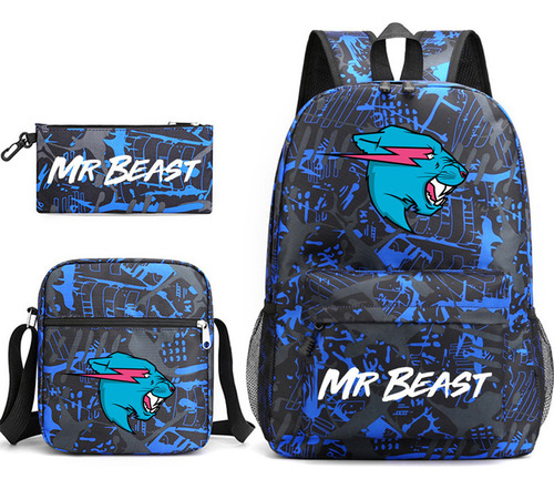 Set De Mochila Y Mochila De Tres Piezas Mr. Beast