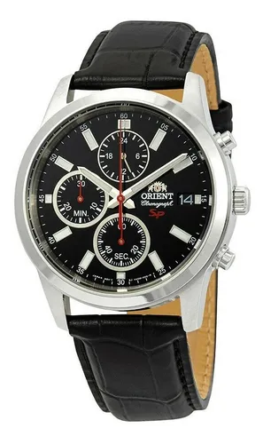 Reloj Orient Cronógrafo Hombre Correa de Cuero