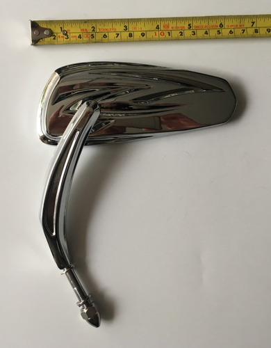 Espejos Tribal Gota Cromo Para Harley Davidson