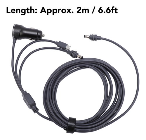 Cable De Alimentación Dc Para Pantalla Digital Mini 3 En 1 D