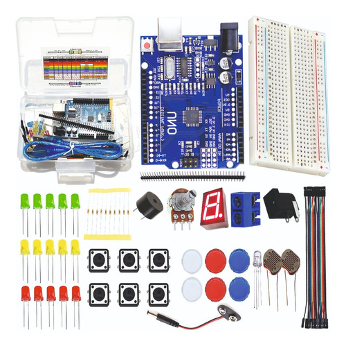 Kit Zord Atmega328p Para Projetos Uno R3 Starter 16mhz Nf-e