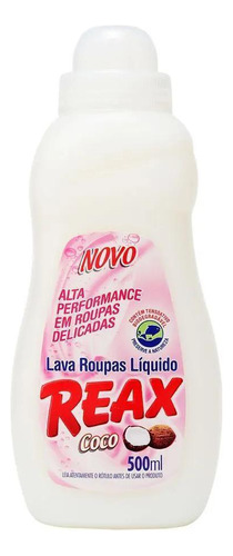 Lava Roupas Reax - Fórmula Exclusiva - Perfumado