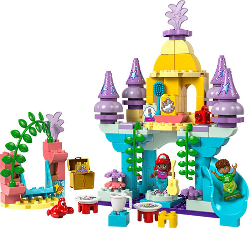 Lego Duplo | Palácio Subaquático Mágico de Ariel da Disney 10435
