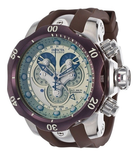 Reloj Invicta 14461 Hombre Venom Analógico Swiss Quartz Cafe