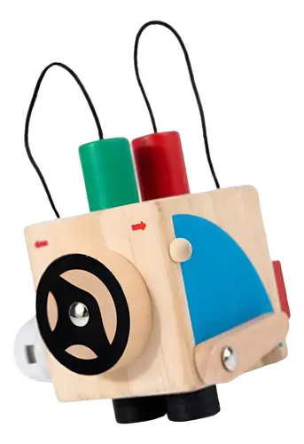 Juego De Cognición De Actividad De Madera DIY Kid Montessori Busy Board Blue Sequins Fish