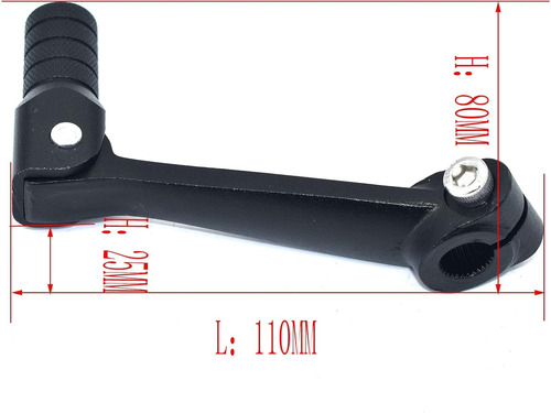 Palanca De Cambios Retráctil En Aluminio Cnc Para Moto