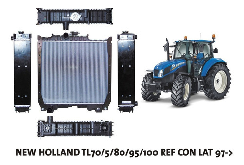 Radiador Modine V. Compatible New Holland Tl70/5/80/95/100 