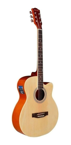 Imagen 1 de 2 de Guitarra electroacústica Texas AG10-LC5  natural
