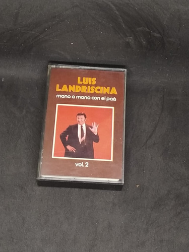 Cassette  Luis Landriscina  Mano A Mano Con 2   Supercultura