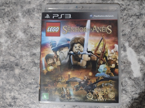 Lego Senhor Do Anéis Ps3 Mídia Física Seminovo