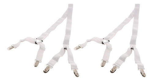 . 2 Piezas Ajustable De Cama De Soportes Tirantes Correas